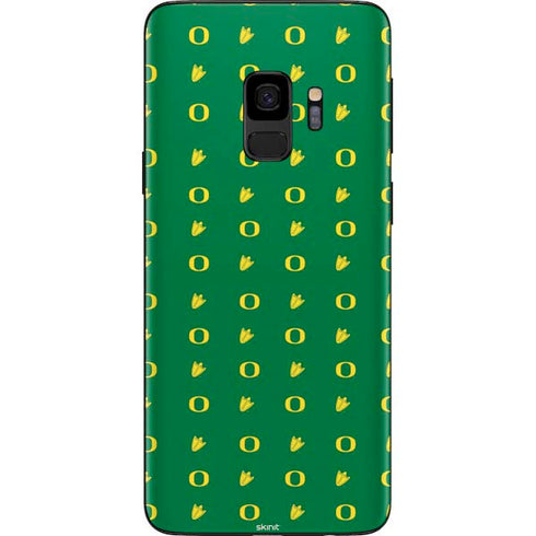 University of Oregon Pattern Galaxy S9 Skin